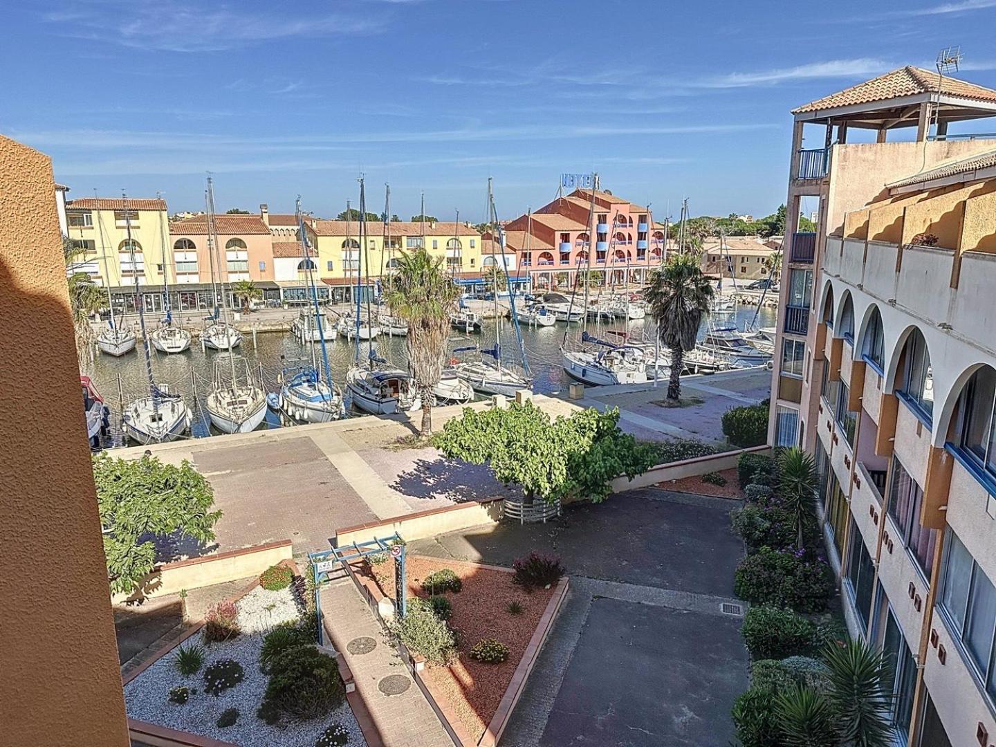 Appartement Vue Mer Sur Port De Leucate Climatise, Parking Gratuit, Linges Et Serviettes Inclus Exteriér fotografie