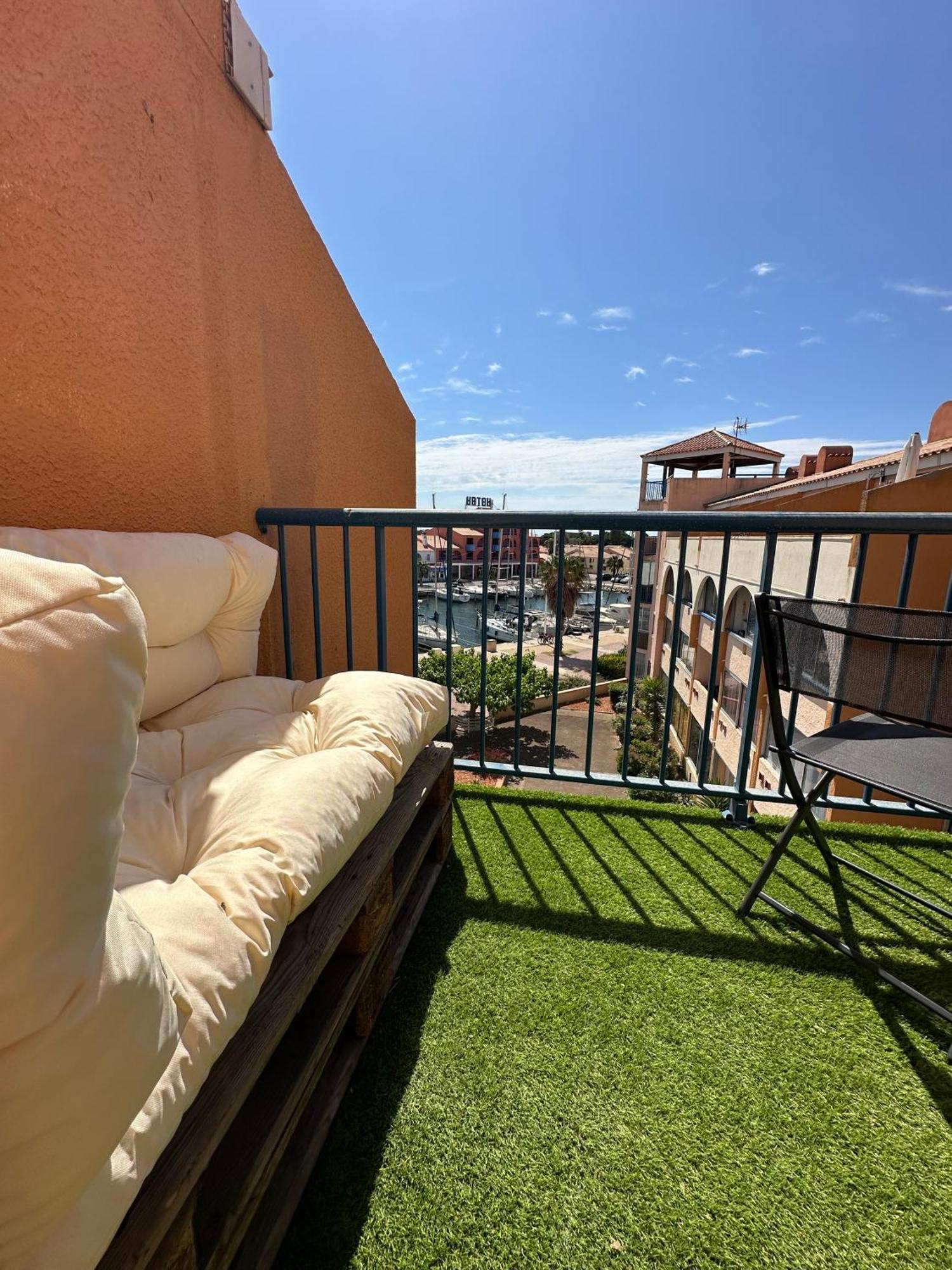 Appartement Vue Mer Sur Port De Leucate Climatise, Parking Gratuit, Linges Et Serviettes Inclus Exteriér fotografie